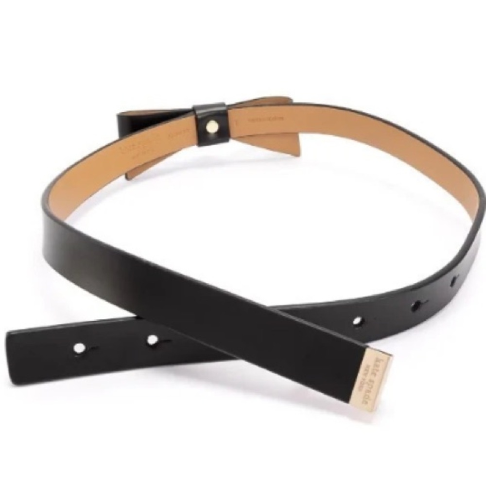 Kate Spade ♠️ Classic Bow Belt - Picture 3 of 5